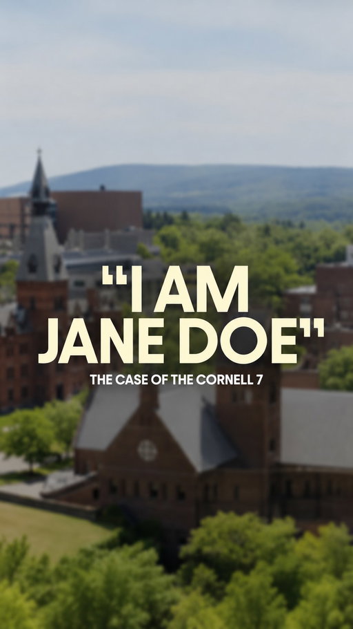 “I AM JANE DOE.” An important conversation with Cornell professor Dr. Kate Manne releases tonight.