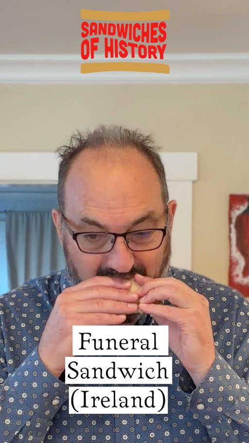 So, for today’s International Sandwich Sunday we are popping across the pond to Ireland for the delightful Funeral Sandwich. So named because they seem to show up at funerals and they are far from morose. In fact, one might say they put the fun in funeral. Not me, though, I would never say that.

—————————————————————
🧢 Snag some Sandwiches of History hoodies, t-shirts, beanies, and more! 
https://www.sandwichesofhistory.com/merch
—————————————————————
📕 Buy your copy of Sandwiches of History: The Cookbook!
https://geni.us/SandwichesofHistory
—————————————————————
📰 Sign up for my weekly recap email!
https://sandwiches-of-history.ghost.io/
————————————————————— 

#FuneralSandwich #Ireland #sandwichesofhistory #sandwichgram #oddsandwiches historicsandwiches  oldsandwiches oldrecipes ICEisEvil sandwichesofinstagram