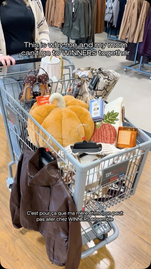 Nothing says quality time like a full cart 🖤🛒
 
-
 
Rien ne vaut un panier bien rempli pour passer de bons moments ensemble 🖤🛒

#WINNERSFabFinds #WINNERSCanada #TrouvaillesWINNERS