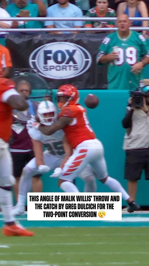 unreal confidence and concentration 😳

CINvsMIA on FOX/FOX One
Stream on @nflplus
