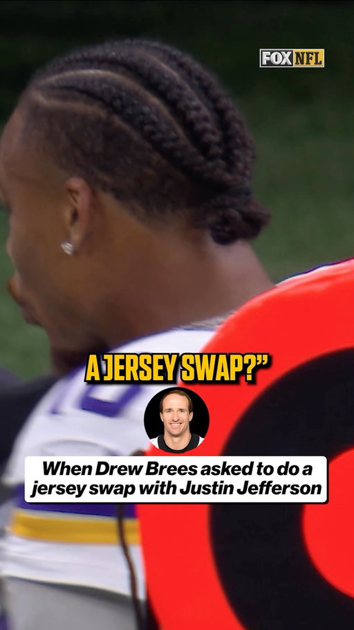 A great @drewbrees and @jjettas2 moment
