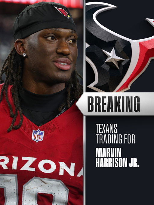 TRADE: Cardinals trading WR Marvin Harrison Jr. and a 2027 7th-round pick to the Texans in exchange for a 2027 2nd-round pick and 2027 6th-round pick. (via @rapsheet, @adamschefter)

📷: Richard Rodriguez/AP