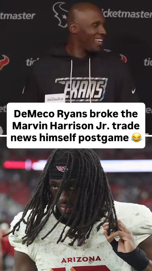 Houston Texans head coach DeMeco Ryans took matters into his own hands 🤣

(🎥: Houston Texans)