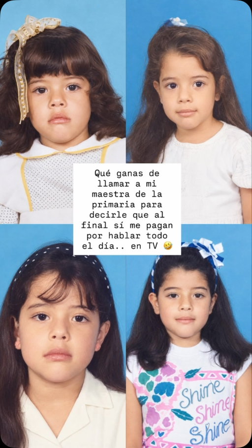 Hablaba mucho en clase y ahora en TV 🤣