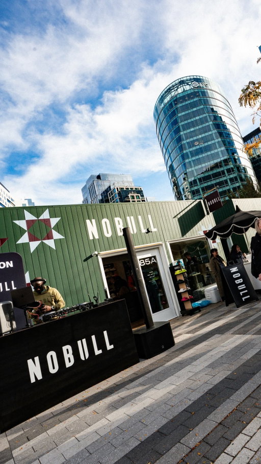 All out on the race floor. All vibes at the NOBULL Block Party. Boston is NOBULL. 🔥