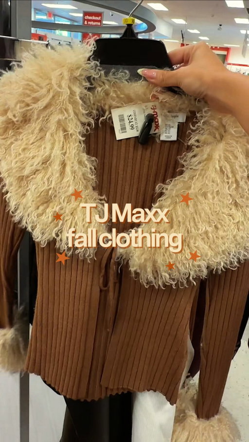could these clothing pieces get any cuter?? 🤩🍂🫶🏼 so many good finds at TJ Maxx rn! This is your sign to go!! #tjmaxxfinds #tjmaxx #tjmaxxshopping #shopwithme #fallclothing