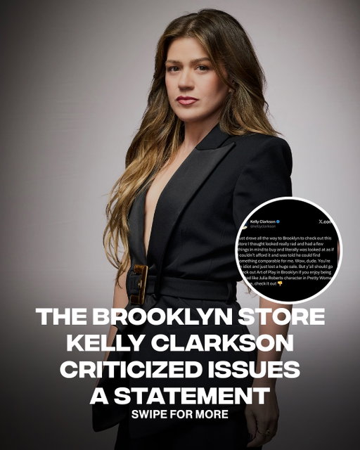 The Brooklyn store Kelly Clarkson called out, Art of Play, has responded to her account of feeling judged by a sales associate. 

The shop said Clarkson asked about buying “Molly,” a one-of-a-kind singing and dancing bird automaton used in its magic shows, which is permanently attached to a wall and not for sale. Art of Play added that it welcomes customers whether they’re shopping or browsing, and said it hopes to clear things up with Clarkson.

(📸: Getty)