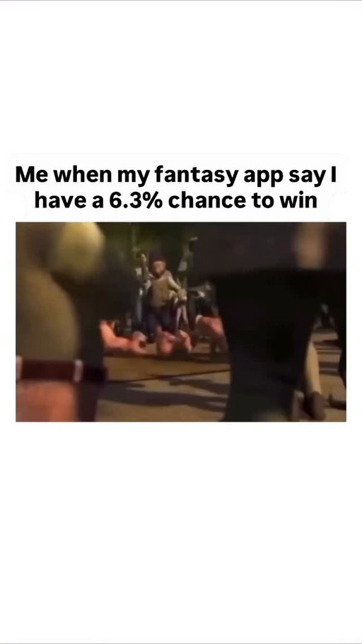 ….So you’re telling me there’s a chance 😄