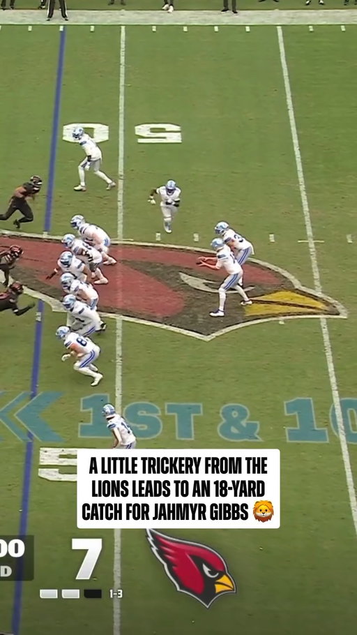 how many passes was that? 👀

DETvsAZ on FOX/FOX One
Stream on @NFLPlus