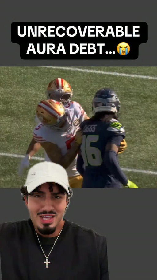 Mike Evans just gave that man UNRECOVERABLE AURA DEBT… #nfl #49ers #mikeevans #trevondiggs #seahawks