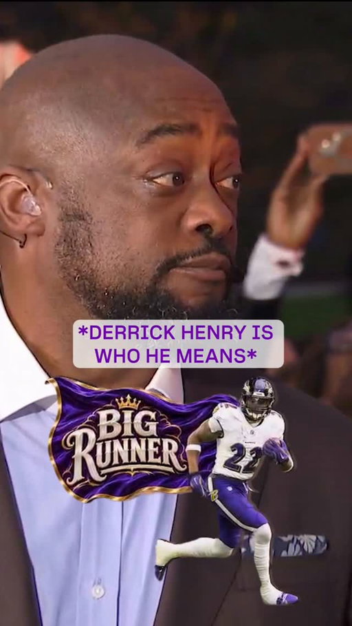 Mike Tomlin’s nickname for Derrick Henry is....😂

📺 Sunday Night Football: Ravens at Falcons on NBC & Peacock