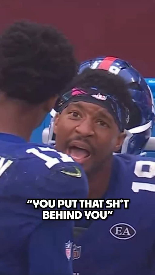 Jameis Winston was reassuring Darnell Mooney after he didn’t make the play on a crucial third down 

#giants #football #nfl #sports