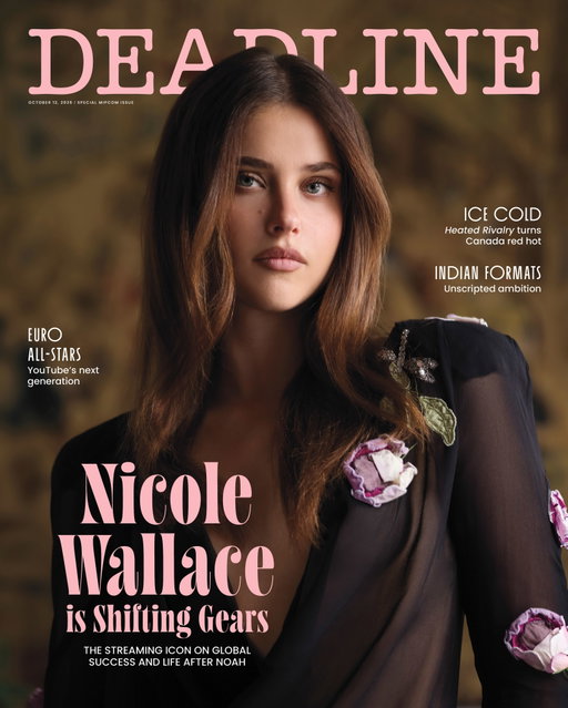Doors are opening for Nicole Wallace. ⁠
⁠
Wallace is good behind the wheel. In ‘Culpa Mía,’ she power-slides her Porsche sports car to a street race victory and now she’s shifting the gears of her career. With starring roles in ‘Postcards From Italy,’ and motor-racing drama ‘Throttled,’ the streaming icon is hitting top speed.⁠
⁠
Read Deadline’s 2026 #MIPCOM magazine cover story at the link in bio. (Photo: @violetasofia)