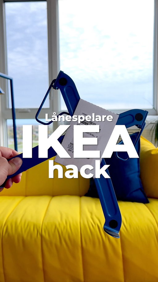 Easy IKEA hack loading 🚨🚨🚨

Using the LÅNESPELARE meant for laptops and using it as a book support to display your favorite book on your coffee table or on a shelf. 

Save for later ✨✨✨
.
.
.
#ikeahack #hack #ikeafinds #homedecorideas #interiordesign 

| condo living | apartment | dopamine decor | aesthetics | hack | decoration | IKEA |