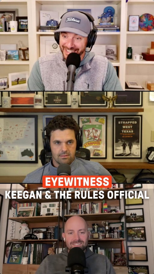 It turns out, Icarito had eyes on the altercation Keegan Bradley had with a PGA rules official at the 2025 Ryder Cup.