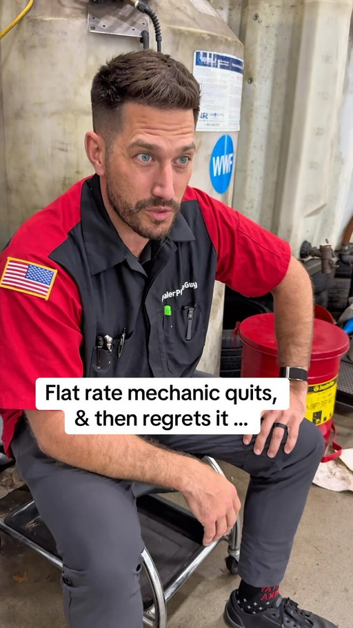 The grass is always greener, until it isn’t … #mechanic #mechanicshop #carmaintenance #mechaniclife #cardealership