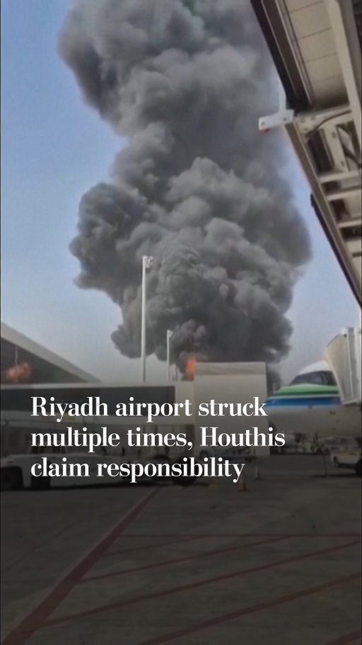Riyadh’s international airport was struck multiple times over the weekend. The Houthis claimed responsibility for the attacks and warned airlines against flying to Saudi airports, calling them “potential targets.”

Saturday’s attack killed at least 12, according to Saudi officials, and the Indian Embassy in Riyadh said another person had died the following day from injuries sustained in that attack. More than 300 were wounded.

The airport was attacked again Sunday, igniting a fire and killing one person and injuring 11, Saudi aviation authorities said. Officials also confirmed a separate attack on another major airport on the country’s east coast.

The King Khalid International Airport is Saudi Arabia’s second-largest for civilians and is frequently used by royals and visiting dignitaries, including President Trump in his last visit to the kingdom. The attacks reveal the vulnerability of the U.S. ally and the ramifications of the Trump administration’s reluctance to openly help fight the Houthis more than seven months into Washington’s war with Iran.

Read more at the link in our bio.