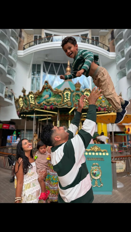 #RoyalPartner the one where Sher turns 4 ❤️ 

@royalcaribbean