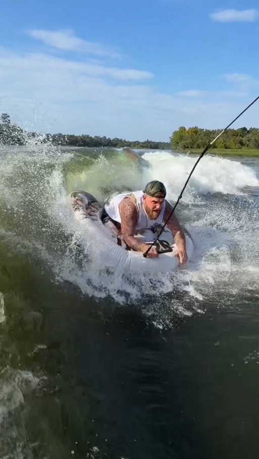 @jakepaul took his new flavor for a spin. Literally.