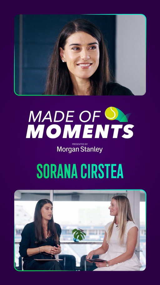 Made of Moments: Sorana Cirstea
 
In the final episode of Made of Moments, Sorana Cirstea reflects on the lessons tennis has taught her, the gratitude she carries from her journey and the person it has shaped her to be today.

#WTAxMS