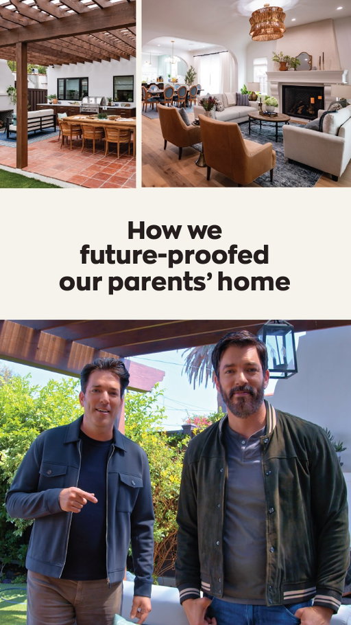When we finally got Mom and Dad to move to LA, we knew we had one shot to get their new house right. Every decision we made was for the long haul: no stairs, smart storage, and plenty of space for hosting multiple generations. Head to our link in bio for more future-proofing tips and @homeinsteadinc’s home safety checklist. #HomeInsteadPartner