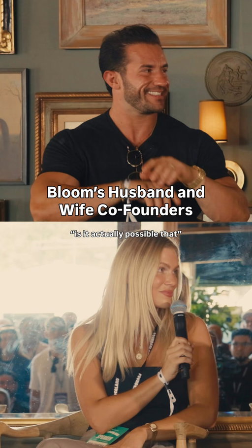 bloom’s husband and wife cofounders on the realities of building in public