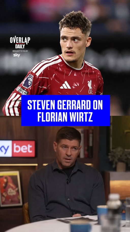 "This kid is a major talent" 🙌

Gerrard isn't ruling out Florian Wirtz just yet...

Watch the latest Overlap Daily episode now on YouTube or listen wherever you get your podcasts 🙌⚽️ #overlapdaily