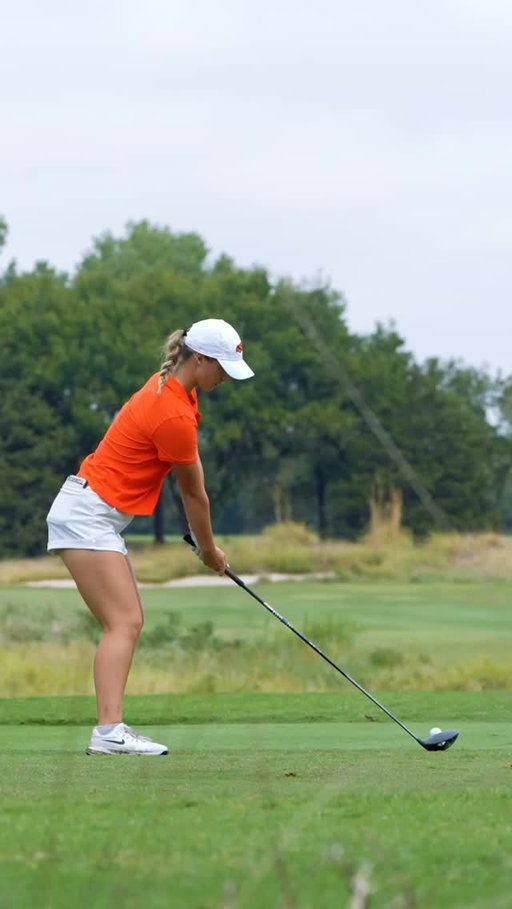 Tee off the week with @elliebushnell 😮‍💨

#GoPokes