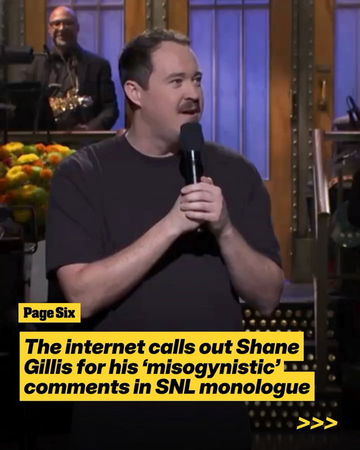 The internet is coming for Shane Gillis after watching his SNL monologue from Saturday night 👀 🎥: NBC/SNL