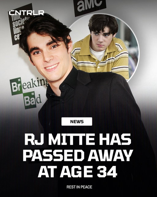 RJ Mitte, best known for his role as Walter White Jr. in Breaking Bad, has reportedly passed away at age 34.

TMZ reports that a county official confirmed Mitte passed away Monday in Texas.

Mitte’s projects included Breaking Bad, The Oak Room, The Guardians of Justice, and more.

Rest in peace, RJ Mitte. 🕊️