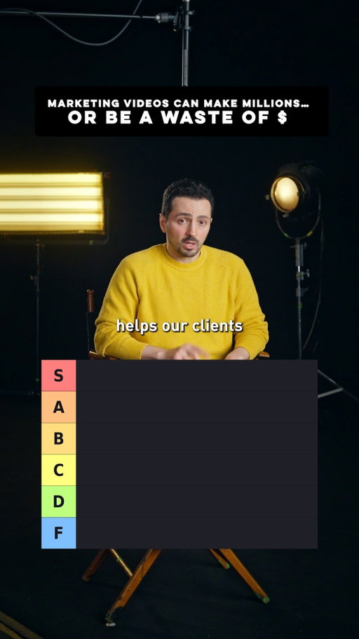 The biggest mistake in commercial video strategy? 

Trying to make a weak concept look expensive. 

Here is how to know if your campaign actually works before you waste your luxury production budget.