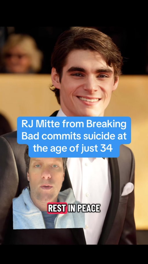 RJ Mitte from Breaking Bad commits suicide at the age of just 34. Best known as Walter White’s son, Walt Jr (or Flynn for the diehards) RJ had just gotten engaged last year and had several upcoming projects in pre and post production. From the outside looking in, depression and mental health and suicide can often look SO confusing. Because what’s going on inside a person can sometimes look entirely different than the outside. 

It feels cliche or mandatory to post the hotlines and the websites to offer help, and sometimes it feels like it goes in one ear and out the other. But those resources exist and they WORK. If you need help, or know someone who needs help, 988-SUICIDE will WORK. If you don’t want to talk, you can text! Text HOME to 741741. Or just check 988suicide.org to learn more. They exist for a reason but people have to use them. Even when you’re at your most hopeless just know that help is one call or text away