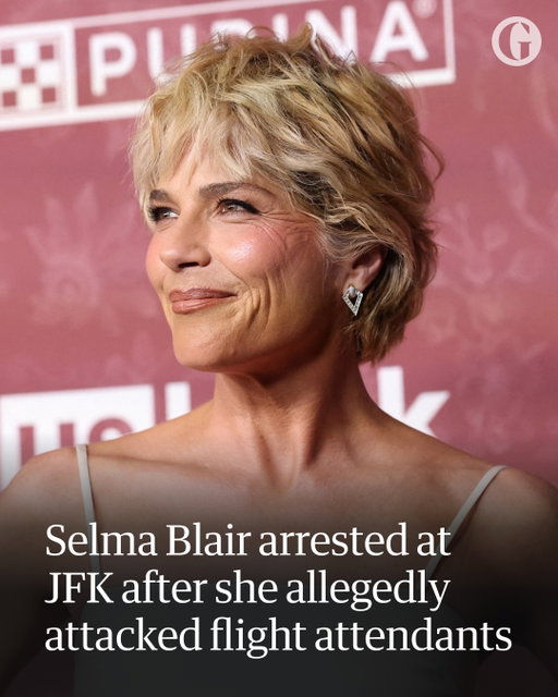 The actor Selma Blair was arrested on Sunday at John F Kennedy (JFK) airport in New York on allegations that she attacked flight attendants on a Delta Air Lines flight, according to officials.

Blair’s arrest happened at about 11pm, after Port Authority of New York and New Jersey officials said they responded to a call “about a physically abusive passenger aboard Delta Air Lines flight 938 which was parked at the gate” at JFK after arriving from Los Angeles (LAX).

Blair, 54, “was taken into custody and transported to the hospital for evaluation”, the port authority also said on Monday. “Two flight attendants also reported injuries, and one was transported to the hospital for further evaluation.”

The Guardian has reached out to Blair’s representatives for additional comment. Her publicist told the Hollywood Reporter: “Selma experienced a medical emergency that led to the alleged conduct. Upon landing, she received immediate medical attention and is [now] in stable condition.”

Read more at the link in bio.