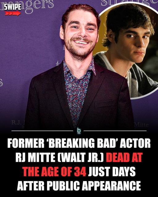 RJ Mitte, the actor who portrayed Walter ‘Flynn’ White Jr. on the iconic AMC drama series Breaking Bad, has died. Mitte was 34 years old. Early reports indicate he died by s**cide. 

According to county officials, RJ Mitte died Monday, October 12, in Texas, with TMZ reporting they were told the cause of death was s**cide and that the investigation is ongoing. At this time, however, an official cause of death has not been confirmed by either authorities or Mitte’s team.

Mitte was best known for playing Walt Jr., the son of Bryan Cranston’s Walter White and Anna Gunn’s Skyler White, in 56 episodes of Breaking Bad across its five seasons, which ran for a total of 62 episodes from 2008 to 2013. 

Breaking Bad is widely considered to be one of the greatest television shows ever made.

Both the character of Walt Jr. and Mitte suffered from cerebral palsy — the character’s symptoms were more severe than Mitte’s — with Mitte becoming a prominent advocate for more roles for actors with disabilities in Hollywood.

In addition to Breaking Bad, Mitte’s credits included The Oak Room, The Recall, and The Guardians of Justice (Will Save You!), and he most recently had a role in the 2025 film Westhampton.

“It is with profound sadness we share the tragic passing of beloved actor, philanthropist, and passionate disability rights advocate RJ Mitte,” the statement reads.

“RJ Mitte was best known for his role as Walter ‘Flynn’ White Jr. on AMC’s critically acclaimed, award-winning series Breaking Bad. Drawing from his own experience living with cerebral palsy, Mitte brought authenticity to the role and built a platform on disability awareness and inclusion. Beyond entertaining friends and family around the world, he served as an ambassador for United Cerebral Palsy and Shriners Children’s.”

Mitte’s official Facebook page posted about the actor making a public appearance in Los Angeles just days earlier, as he attended the premiere of the film Talking to Strangers. His representatives released the following statement confirming his death.

Our thoughts are with Mitte’s family, friends, fans, and various loved ones during this difficult time.