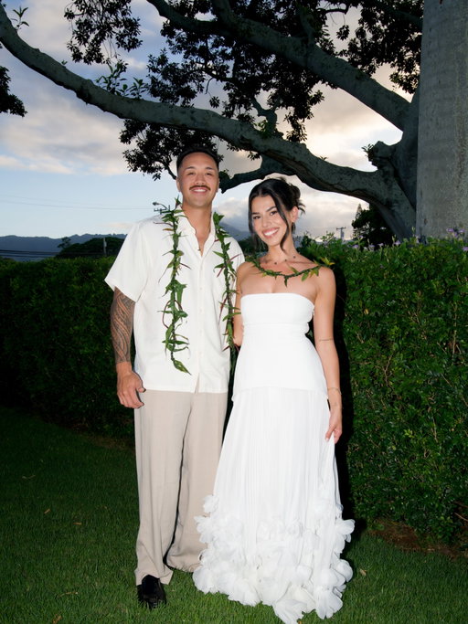 The night before 🤍

Celebrating at Haleʻiwa Joe’s, our favorite date night spot and a place that holds so many childhood memories and family celebrations for me. The sweetest way to kick off our wedding weekend, surrounded by the family and friends we love who traveled from near and far.

Photos by the incredible @lalalooopsie
Hair & makeup by @faithandbeautyhawaii