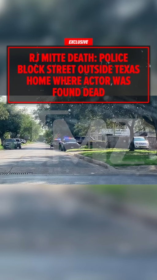 🚨 EXCLUSIVE: RJ Mitte's death brought a heavy police presence to his Texas neighborhood ... and we've obtained video showing cops outside the home where the "Breaking Bad" star was found dead.