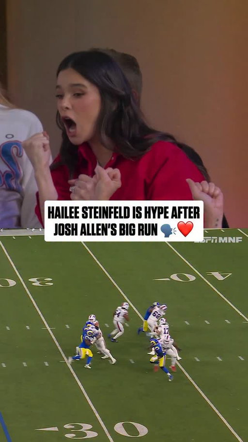“go josh!!!” 🥹🥹

BUFvsLAR on ESPN
Stream on @NFLPlus