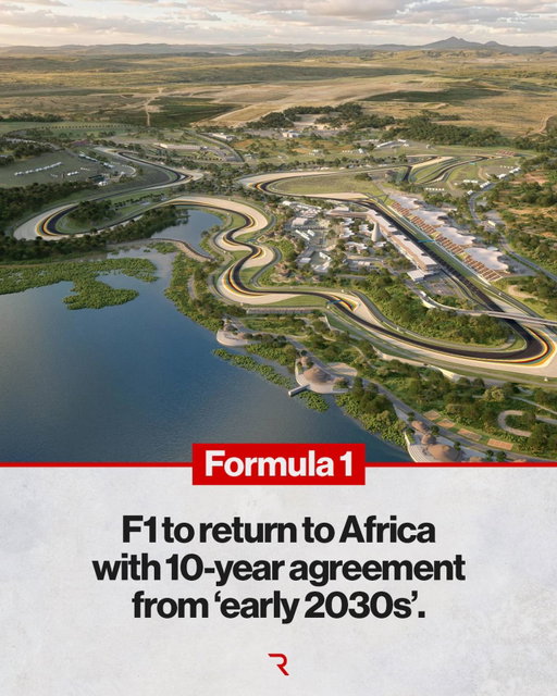 ❗️ F1 is going BACK to Africa!

From the early 2030s, Rwanda will host its first-ever Formula 1 African Grand Prix as part of a landmark 10-year agreement.