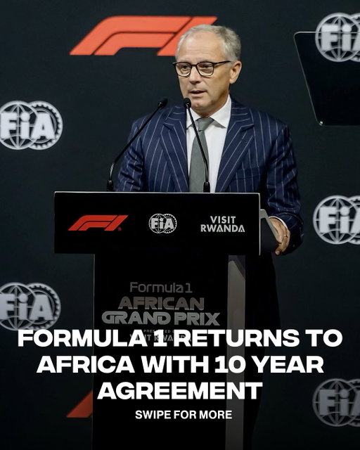 F1 in Africa is BACK! Rwanda will host the first F1 race in Africa since 1993, with a 10 year-deal starting “in the early 2030s”. 🏎️🏁 (via @f1)

📸 Getty