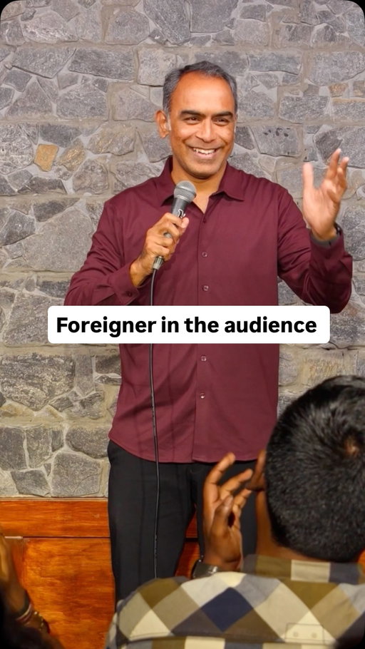 Foreigner in the audience 

#standupcomedy #comedy #standup #fun #instadaily