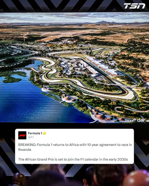 Formula 1 returns to Africa! 🇷🇼 The African Grand Prix, held in Rwanda, is set to be added to the F1 calendar early in the 2030s. This marks the first time F1 will host a race in Africa since 1993. #F1 #AfricanGP