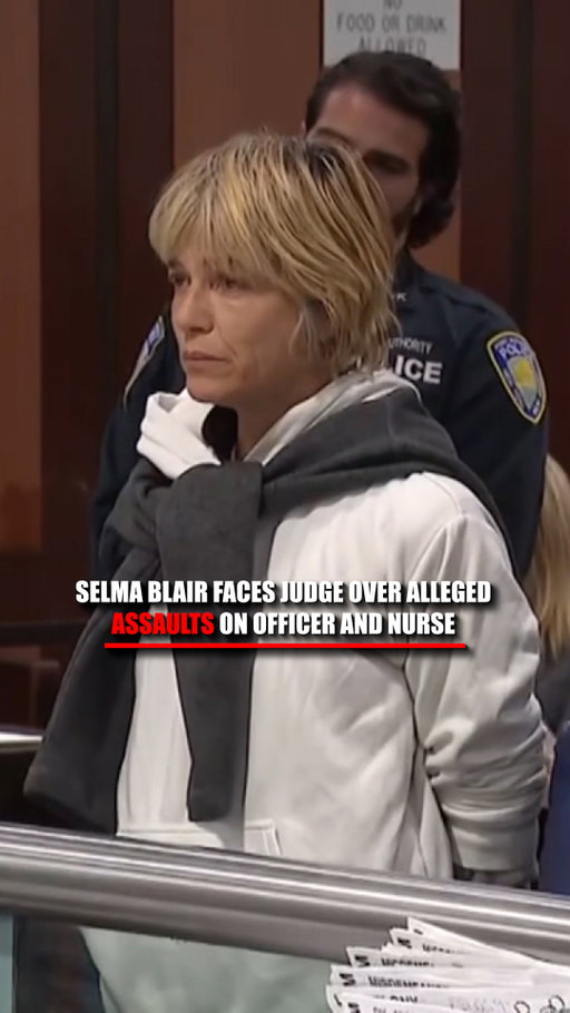 "These are serious allegations."

A New York judge raises concerns that actress Selma Blair poses a risk to others after prosecutors accuse her of repeatedly kicking a Port Authority police officer and assaulting a nurse who was trying to provide medical care.

Blair pleaded not guilty to two counts of second-degree assault, as the judge set bail at $20,000 cash or $60,000 bond.