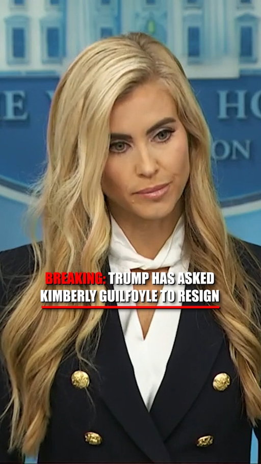BREAKING: The Trump administration has asked Kimberly Guilfoyle to resign, according to new White House Press Secretary Katie Zacharia.
