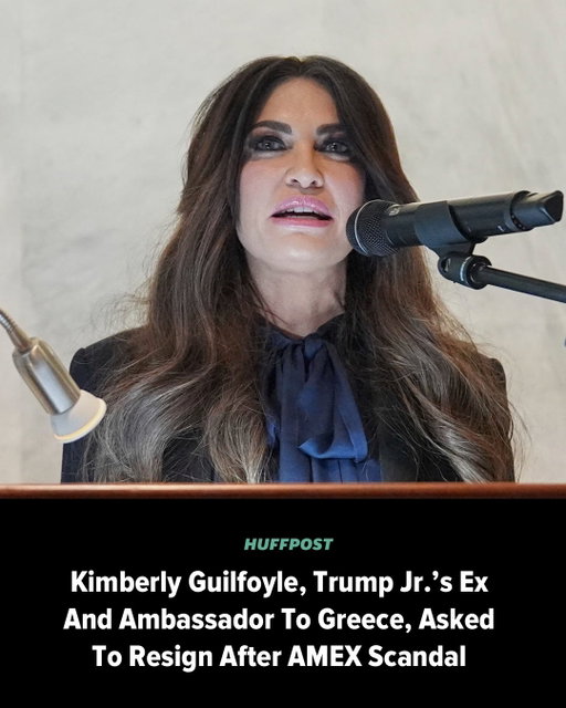 The White House has asked Kimberly Guilfoyle to resign from her role as U.S. ambassador to Greece after reports surfaced that a Republican donor alleged she asked him to wire $100,000 to pay her credit card bill in exchange for her help with the Trump administration. The donor alleged the request came before her Senate confirmation hearing in July 2025.

Guilfoyle was previously engaged to Donald Trump Jr.

Read more at the link in bio. 🖊️ Brianna Tucker