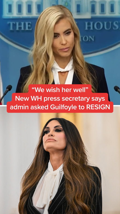 New White House press secretary Katie Zacharia announced in her first press briefing that the Trump administration has asked U.S. Ambassador to Greece Kimberly Guilfoyle to resign. Guilfoyle has faced scrutiny over reports from The Wall Street Journal about her conduct as ambassador and before she was confirmed to the role.