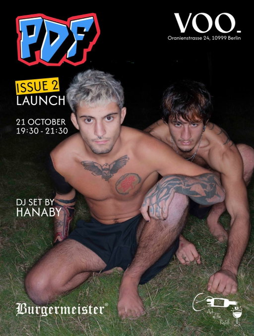 Join us next week for the launch of @pdf_mag_ issue 2❣️

RSVP with the link in our stories