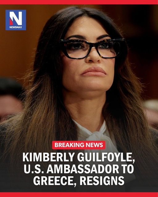 BREAKING: President Donald Trump's ambassador to Greece, Kimberly Guilfoyle, resigned on Tuesday after allegations of improper conduct but insisted she’ll “vigorously defend” herself against “false” allegations.