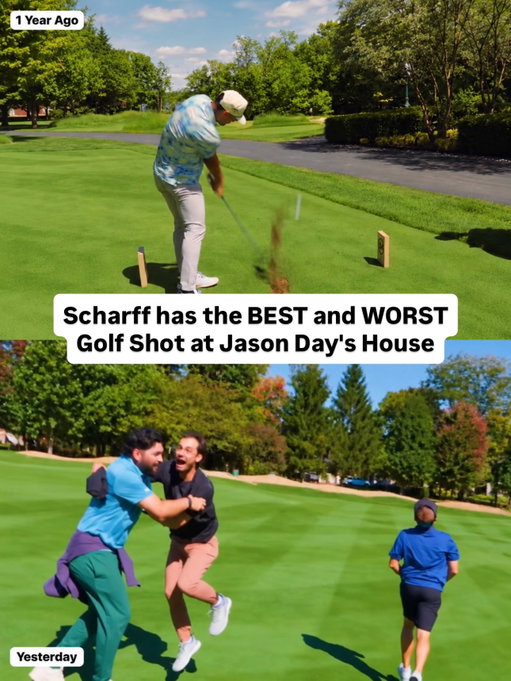 Quite the resume for @mattscharff on Jason Day’s golf course..