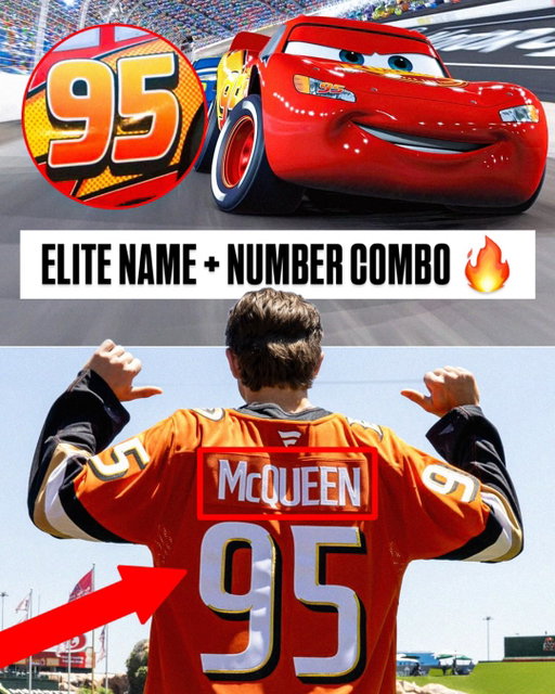 Ka-chow! Roger McQueen could make his NHL debut tonight after being called up by the @anaheimducks ⚡ The center was drafted tenth overall by Anaheim in the 2025 NHL entry draft.