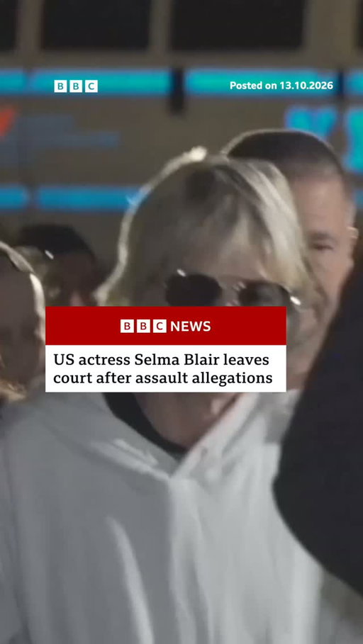 Legally Blonde actress Selma Blair has been accused of assault after she allegedly attacked attendants on a flight from Los Angeles to New York.
 
Two flight attendants were hurt and one was taken to hospital, the New York Port Authority said.
 
Blair was arrested and taken to hospital. Her publicist told the BBC she had "experienced a medical emergency that led to the alleged conduct".
 
According to the BBC's US media partner, CBS News, Blair is also accused of kicking a police officer in the ambulance and assaulting a nurse at the hospital. 
 
The actress has pleaded not guilty to two counts of second-degree assault, in relation to the alleged incidents in the ambulance and hospital.
 
Tap the link in @BBCNews's bio to read more on the story. 
 
#SelmaBlair #UnitedStates #BBCNews